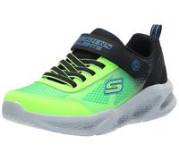 Skechers Meteor-Lights - Krendox 401495L-BBLM, Boy Sneakers,Sports Shoes, Green, 28 EU