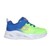 Skechers Meteor-Lights - Krendox Sneaker in Blau/Grün, Größe 26
