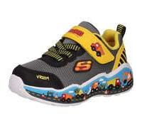 Sneaker SKECHERS KIDS "PLAY SCENE" Gr. 26, grau multifarben Kinder Schuhe (31016569-26) grau multifarben