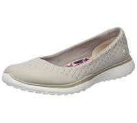 Skechers Microburst-One Up Sneaker, Beige (Natural), 39 EU