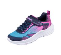 Skechers Mädchen Sneaker Microspec Advance Oasis Point Dunkelblau/Rosa Größe 27