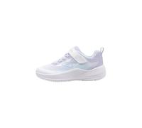 Skechers Mädchen Microspec Advance Sneaker, Weiß/Lavendel