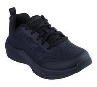 Skechers Microspec Advance Textil Mädchen Schwarze Sneakers