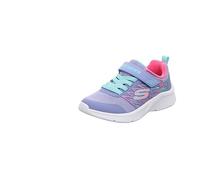 Skechers Microspec-Bold Delight, Mädchen-Sneaker, Lavendel, 31 EU