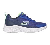 Skechers Kinder Laufschuhe Microspec II Vovrix Blau/Grün Größe 27.5