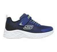 Skechers Jungen Sneaker Microspec II Zovrix 403924L - Klettverschluss - Blau/Schwarz/Grün 37