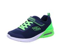 Skechers Jungen 403773l Nvlm Sneaker, Navy Textile Lime Trim, 30 EU