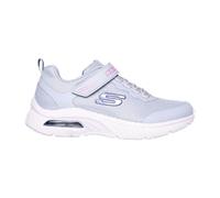 Skechers Mädchen-Sneaker-Slipper-Klettschuh MICROSPEC MAX PLUS SUBTLE ST Hell-Blau blau32