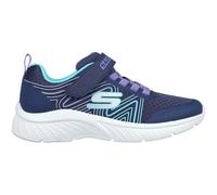 Skechers Mädchen-Sneaker-Slipper-Klettschuh MICROSPEC PLUS SWIRL SWEET Blau blau27