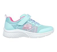 Skechers Kids Girls Microspec Plus-Swirl Sweet Sneaker, Aqua/Pink, 11.5 Little Kid