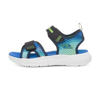 Skechers Microspec-Splash Jungen Sandalen blau grün - 37