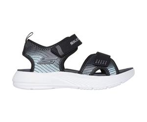 Skechers MICROSPEC - SPLASH Kindersandalen, schwarz, größe 30