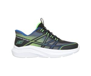 Skechers Microspec Velocity Grid-Shift Slide-ins Gr. 29 Schwarz Kinder - Jetzt bei Keller Sports kaufen!