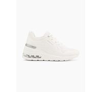 Skechers Million Air Sneaker Weiß, Damen, Größe: 38, Material: PU/Textil