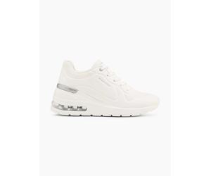 Skechers Million Air Sneaker Weiß, Damen, Größe: 41, Material: PU/Textil