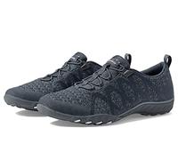 Skechers Modern Comfort Breathe Easy-Infi Knity Damen-Sneaker, Dunkelgrau, 37.5 EU