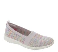 Skechers MODERN Comfort Women's Cool-Sherbet Skies Loafer Flat, Naturfarben/Mehrfarbig, 39.5 EU