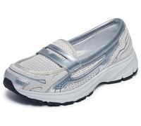 Skechers Modern Comfort Women's Penny Loafer, Silber, 41 EU