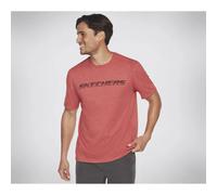 Skechers Herren Motion Tee T-Shirt, Red,