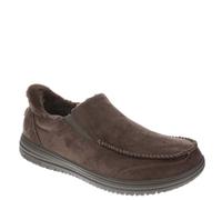 Skechers Murette Scofield Mokassin für Herren, Schokoladenbraun, 44 EU