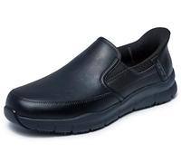 Skechers Nampa Broxtin Essensschuhe für Herren, Schwarz, 46 EU Ancho