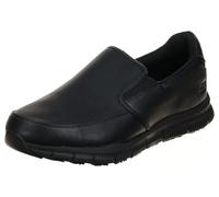 Skechers for Work Men's Nampa-Groton Food Service Shoe,Black Polyurethane,9 W US