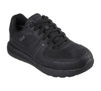 Skechers Herren Brogues, Schwarz Synthetik, 44 EU