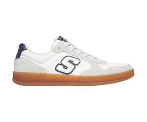 Skechers New Wave Cup - Calven Herren Freizeitschuhe, weiß, Größe 45 45