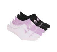 Skechers - No-Show-Socken für Damen (6er-Pack) (Pink/Hellrosa/Schwarz) EU 36-39