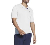 Skechers Off Duty Polo Shirt M3TO45-WHT, Men Polo Shirts, White, L EU
