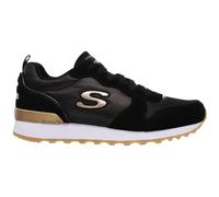 Skechers Damen Og 85 Goldn Gurl Trainers, Black Suede/ Nylon/ Mesh/ Rose Gold Trim, 41 EU