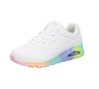 Skechers - Ombre Midsole One Piece Durabu White Durabuck/ Mult - Gr. - 36