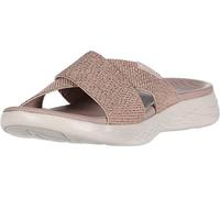 Skechers, Pantolette On The Go 600 in roségold, Sandalen für Damen Gr. 42