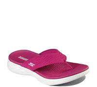 Skechers On-The-go 600 Sunny Damen-Flip-Flop, Fuscia, 41 EU
