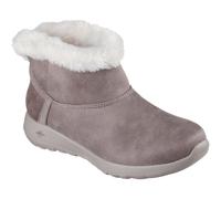 Skechers On-the-GO Joy Cozy Dream Damen Winter Stiefeletten aus dunklem Taupe aus Polyester EU 37 / UK 4