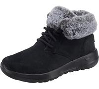 Skechers On The Go Joy-Plush Dreams 144042-BKGY, Womens winter boots,boots, black, 36 EU