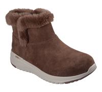 Skechers On-the-GO Stellar - Gemütliche Leder-Winterstiefel für Damen in Schokoladenbraun EU 38 / UK 5