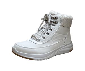 Skechers On-The-Go Stiefeletten beige Damen wasserdicht 144756 für Damen, beige, Größe 37 EU