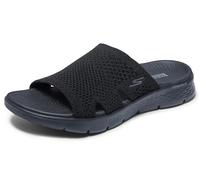 Skechers Damen-Sandale GO WALK Flex Elation – Schwarz, Vegan, Größe 39