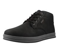 Schnürboots SKECHERS "PALMIRO-WALLACE", Herren, Gr. 43, schwarz, Lederimitat, Schuhe Schnürboots, Schnürboots, Casual-Stiefelette mit waterproof-Ausstattung (85737236-43) schwarz