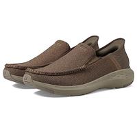 Skechers Parson Ralven Slip-On für Herren, Taupe, 10 X-Wide | Lässig, Slip-Ins, entspannte Passform, luftgekühlter Memory-Schaum, maschinenwaschbar, vegan