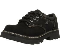 Skechers Damen Parties Mate Oxford Schuhe, Schwarz (Schwarzes Wildleder), 37.5 EU
