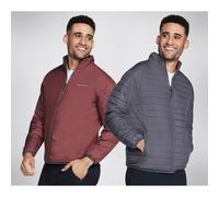 Skechers Performance Go Shield Altitude Wendeweste Herren Schwarze Daunenjacke XL