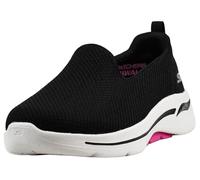 Skechers Performance Go Walk Arch Fit Black/Hot Pink 6.5 B (M)