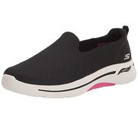 Skechers Performance Go Walk Arch Fit Black/Hot Pink 8.5 B (M)
