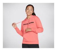 Skechers Performance Heritage Pullover Baumwolle Damen Pfirsich Kapuzenpullover S