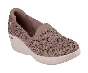 Skechers Pier-Lite My Reflection Polyester Damen Mocha Sneaker EU 37 / UK 4