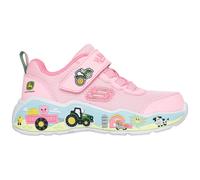 Skechers John Deere: Play Scene - Farm Girlie Sneaker in Rosa, Größe 25, in der Maschine waschbar