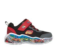 Skechers Play Scene Sneaker in Schwarz/Rot, Größe 25