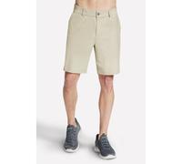 Skechers Premium Everywhere 9 Zoll Kurze Polyester Herren Shorts in natürlicher Knie-Länge 2XL